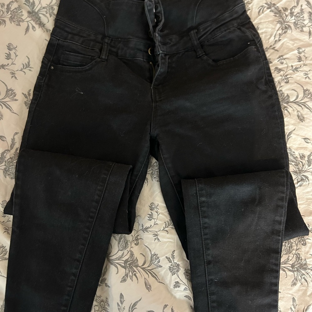 Wax Jean High Rise Black Women's Jeans